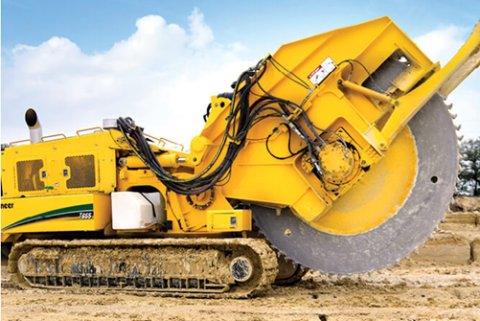 Wheel trenchers are typically used for large-scale trenching projects.